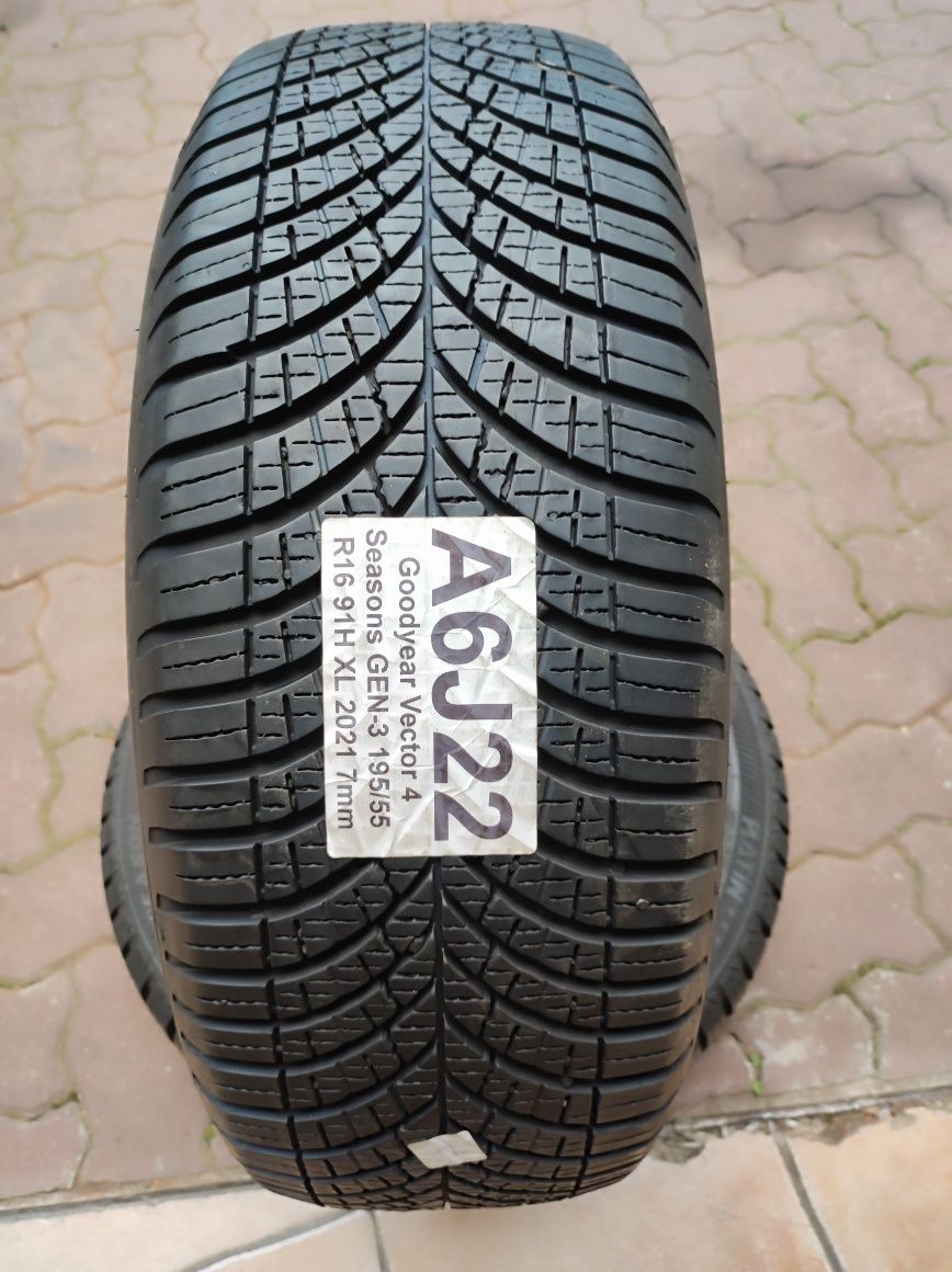 195.55.16 jedna opona Goodyear Vector 4 Seasons Gen-3 Dot 2021
