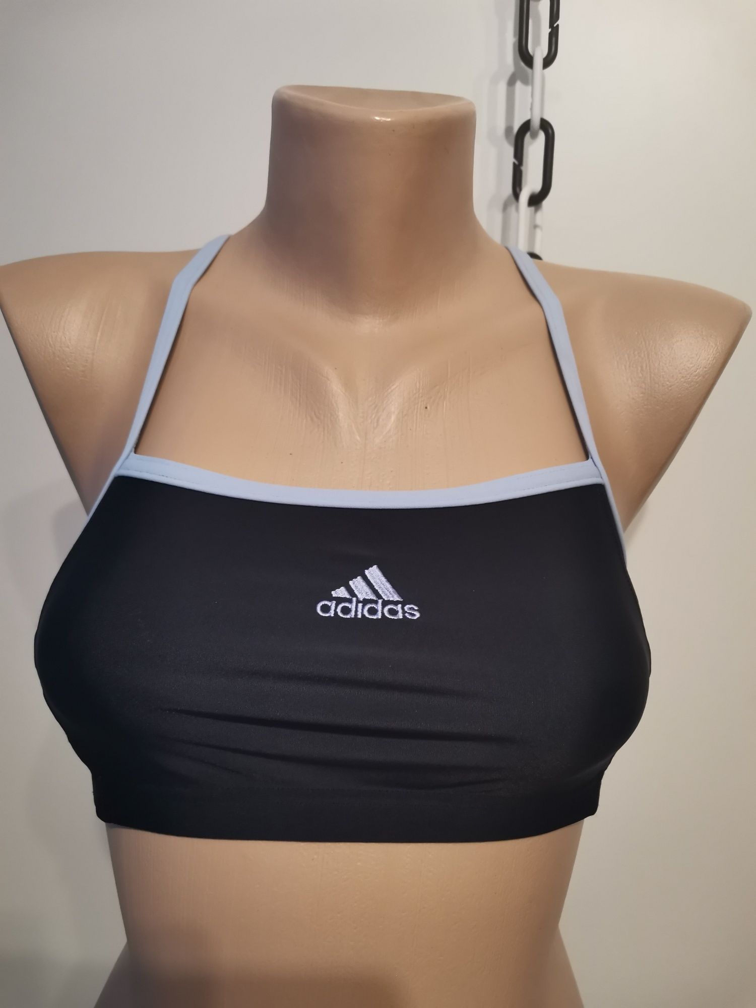 Top sportowy, stanik Adidas rozm S, siłownia, fitness , czarny