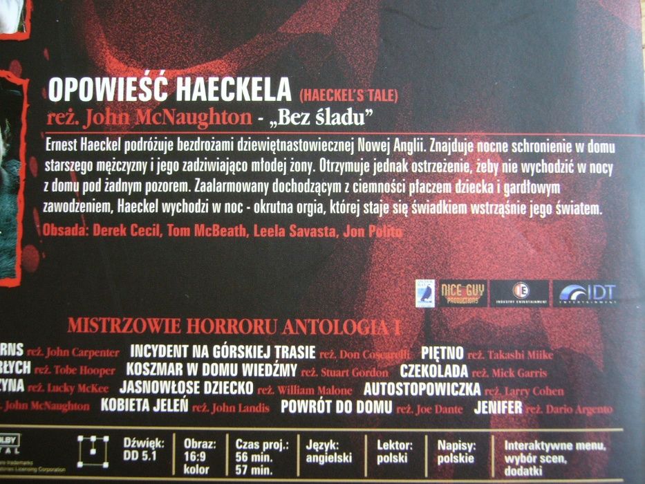 Filmy DVD Autostopowiczka, Opowieść Haeckela