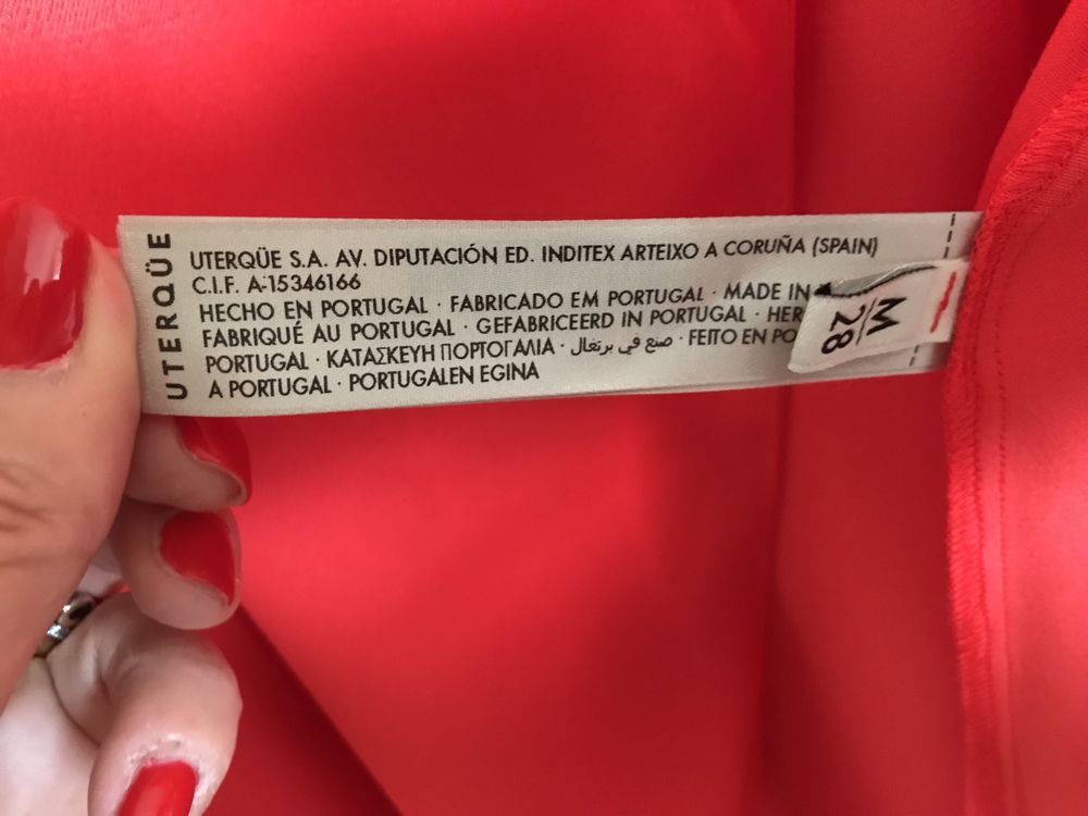 Vestido cerimonia Uterque