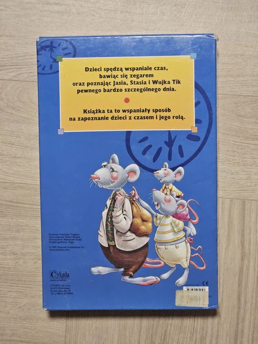 Książka Wujek Tik Tak - Mój pierwszy zegar