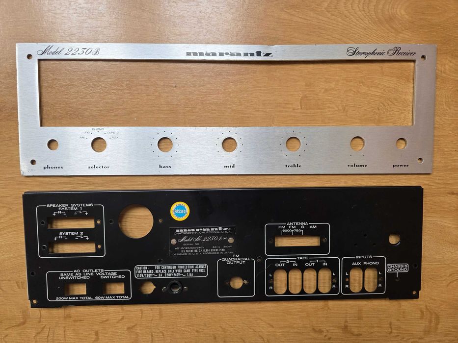Części z amplitunera Marantz 2230B