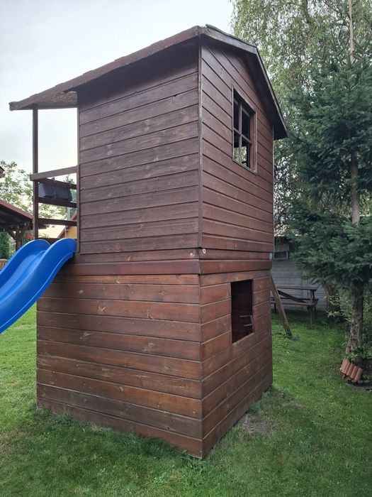Domek ogrodowy dla dzieci - wysoki