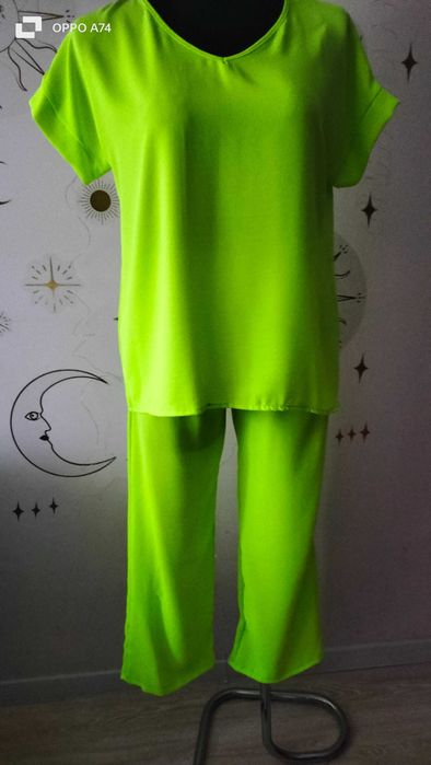 Wikiland Komplet letni wiskozowy Dekolt V Do 120 cm Biust Biodra