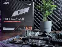 MSI PRO A620M-B AM5 nowa z fakturą i gwarancją, komplet