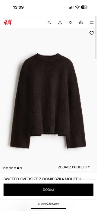 Ідеаьний мохеровий вовна светр від H&M edition