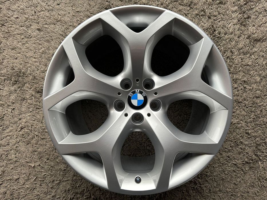 Oryginalne felgi 20 BMW 5x120 X5 E70 E53 F15 X6 E71 F16 F01 E65 Styling 214 SUV 10j ET40 11j ET37 M pakiet 74.1mm srebrne alufelgi