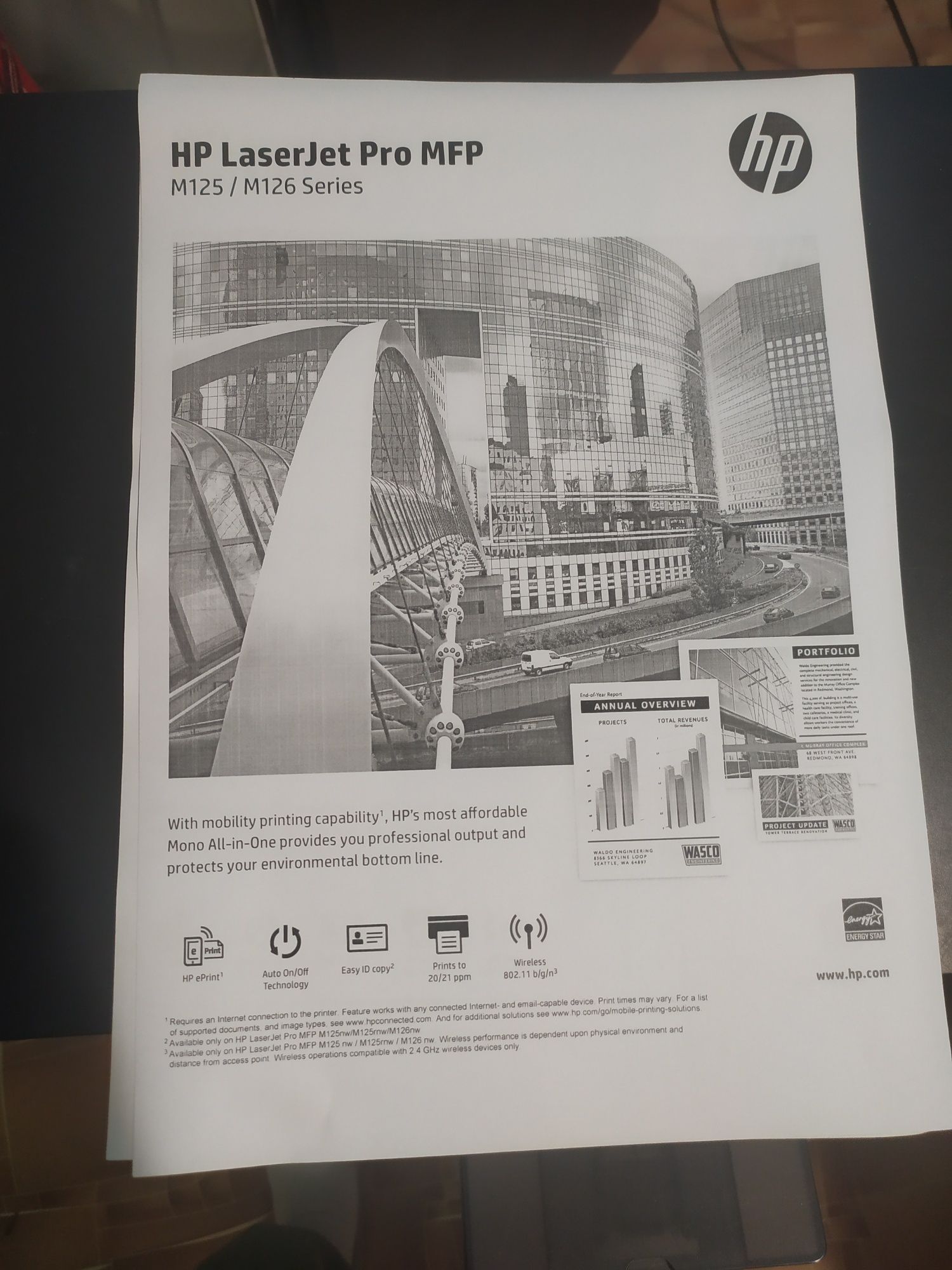 HP LaserJet Pro MFP M125a