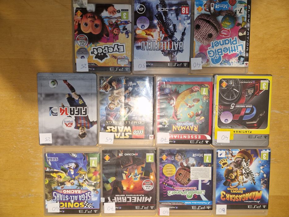 Gry ps3 stan bardzo dobry, super cena