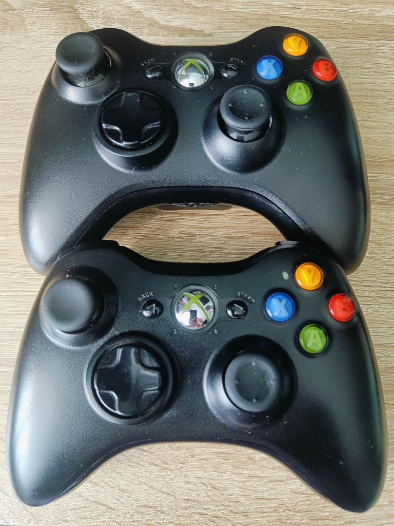 Dwa pady xbox 360 odbiornik PC