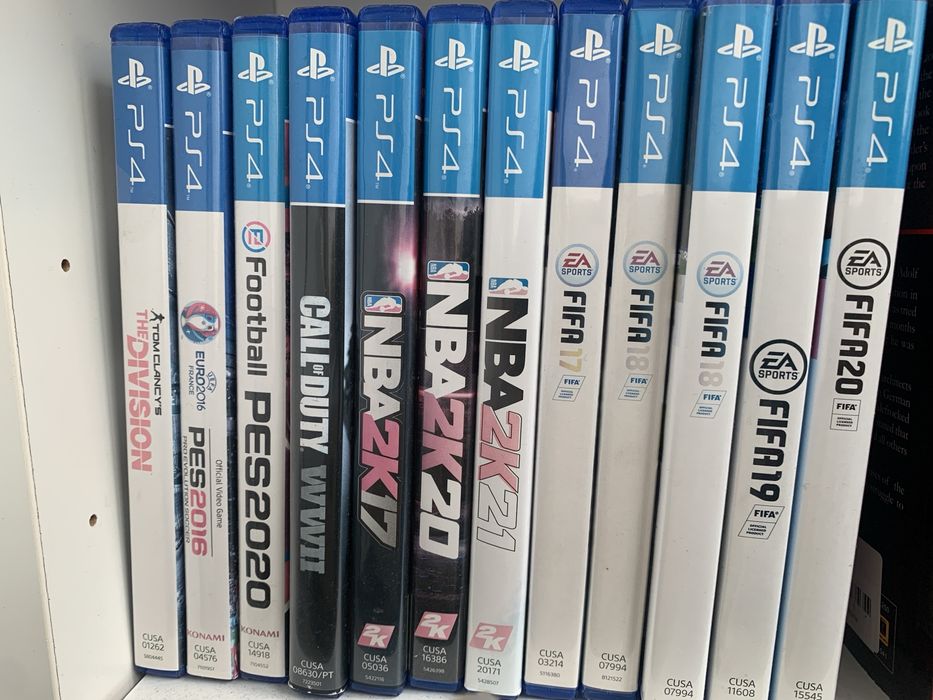 Variados jogos ps4
