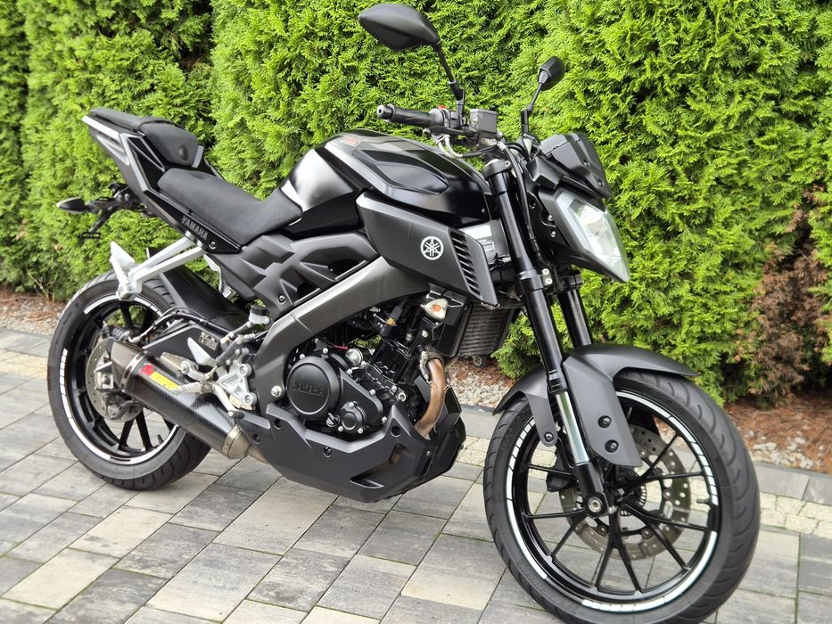 Yamaha MT 125 ABS 2019r AKRAPOVIC KaT B a1 IDEALNA