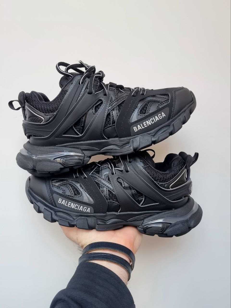 Чоловічі кросівки Balenciaga Track чорний 01267 СУПЕР ВЗУТТЯ