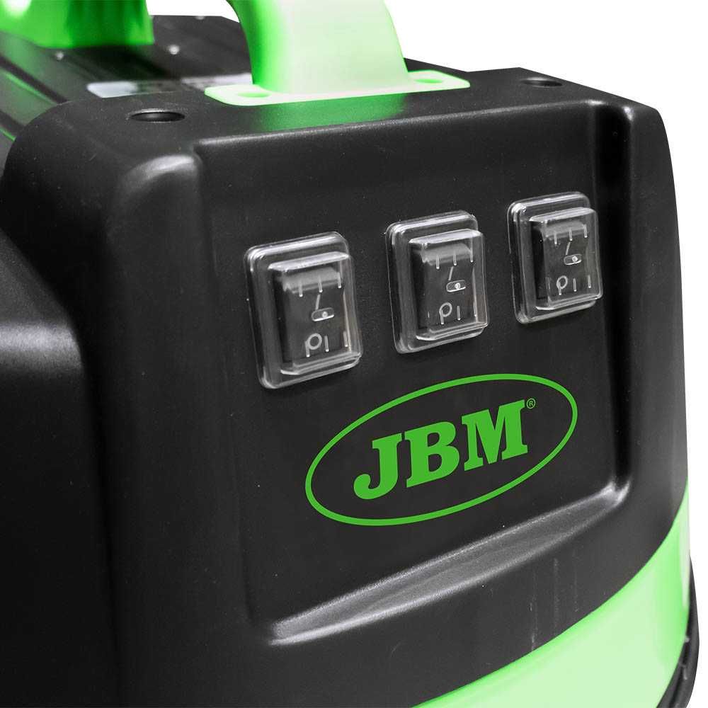 Aspirador Sólidos/Líquidos Industrial 80Lt JBM (3 motores 1000 Watts)