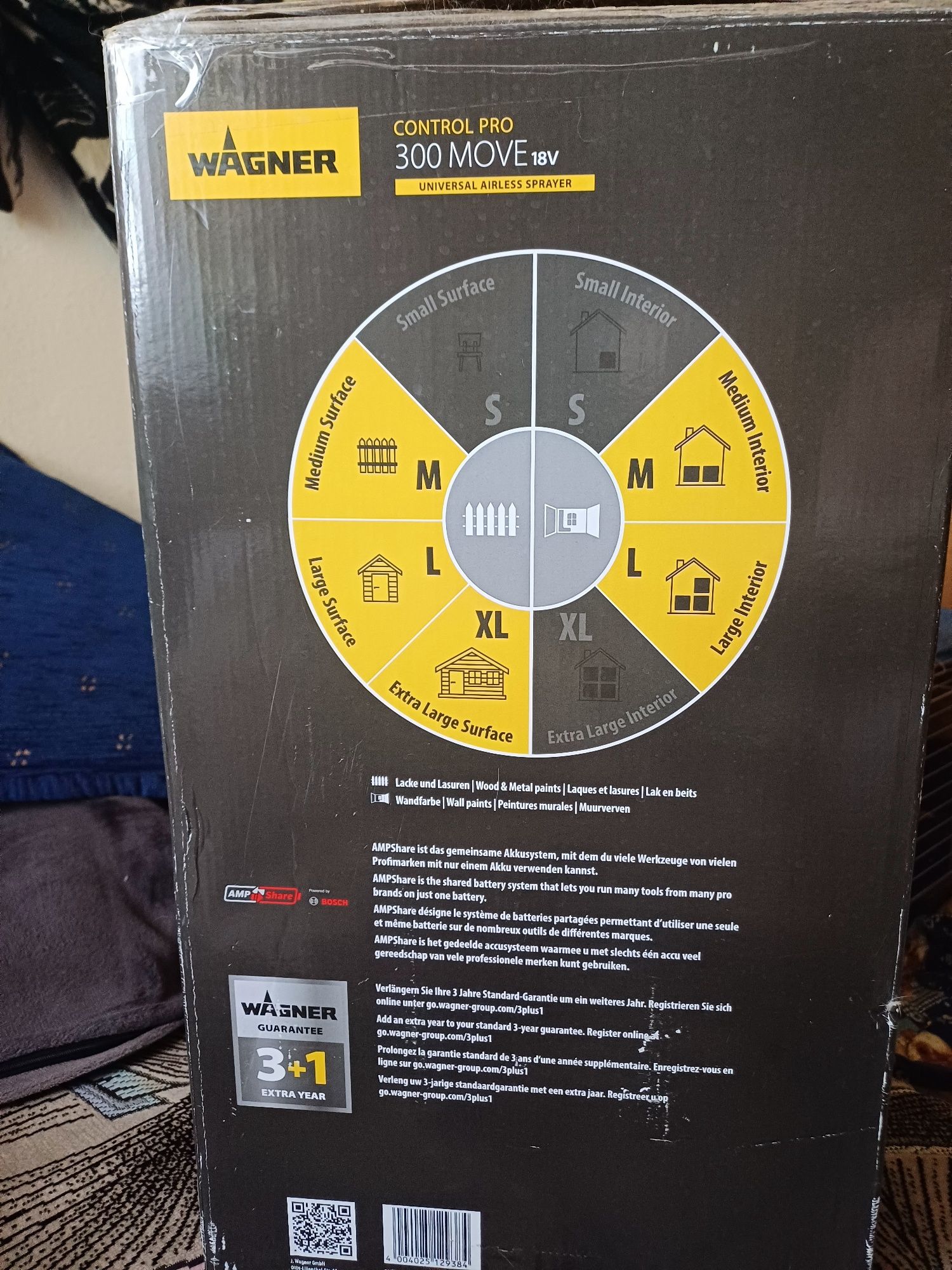 Agregat malarski Wagner control pro 300 move 18v