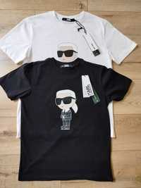 Nowy T-shirt damski Karl Lagerfeld M