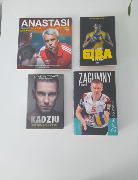 Książki o tematyce siatkówki