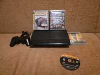 PlayStation 3 Super Slim / PS3 SS 300GB Pad + Gry
