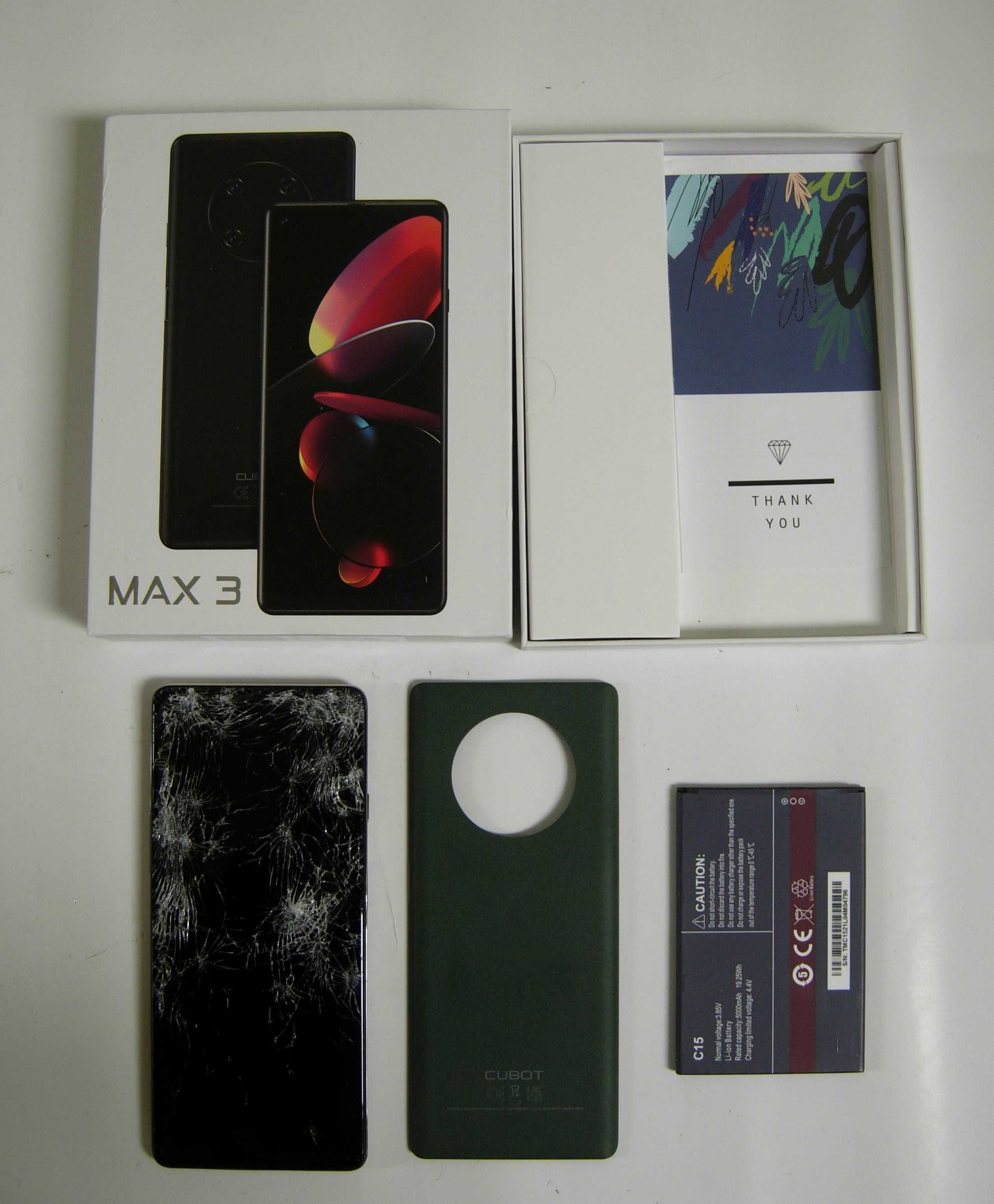 Смартфон Cubot MAX 3 4/64GB NFC (Green)