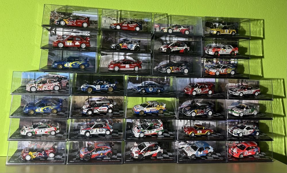 32 modele Rajdowe 1:43 DeAgostini Ixo