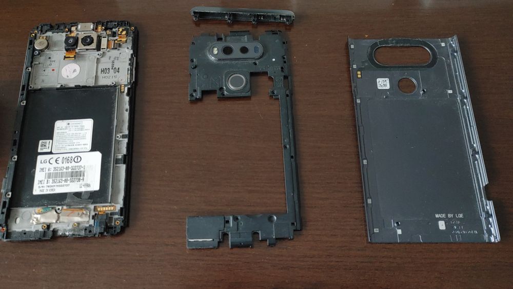 LG V20 Części Oryginalne Wyświetlacz Plecki Baterie Stacja Dokująca