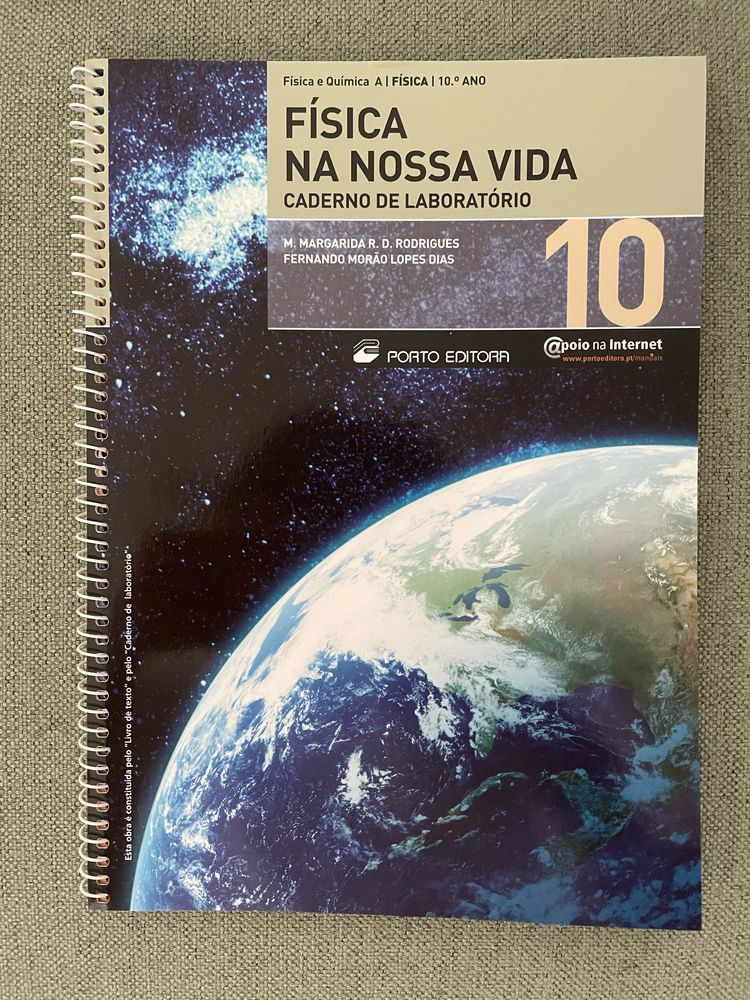 Livro e Caderno de Laboratório Física na Nossa Vida 10