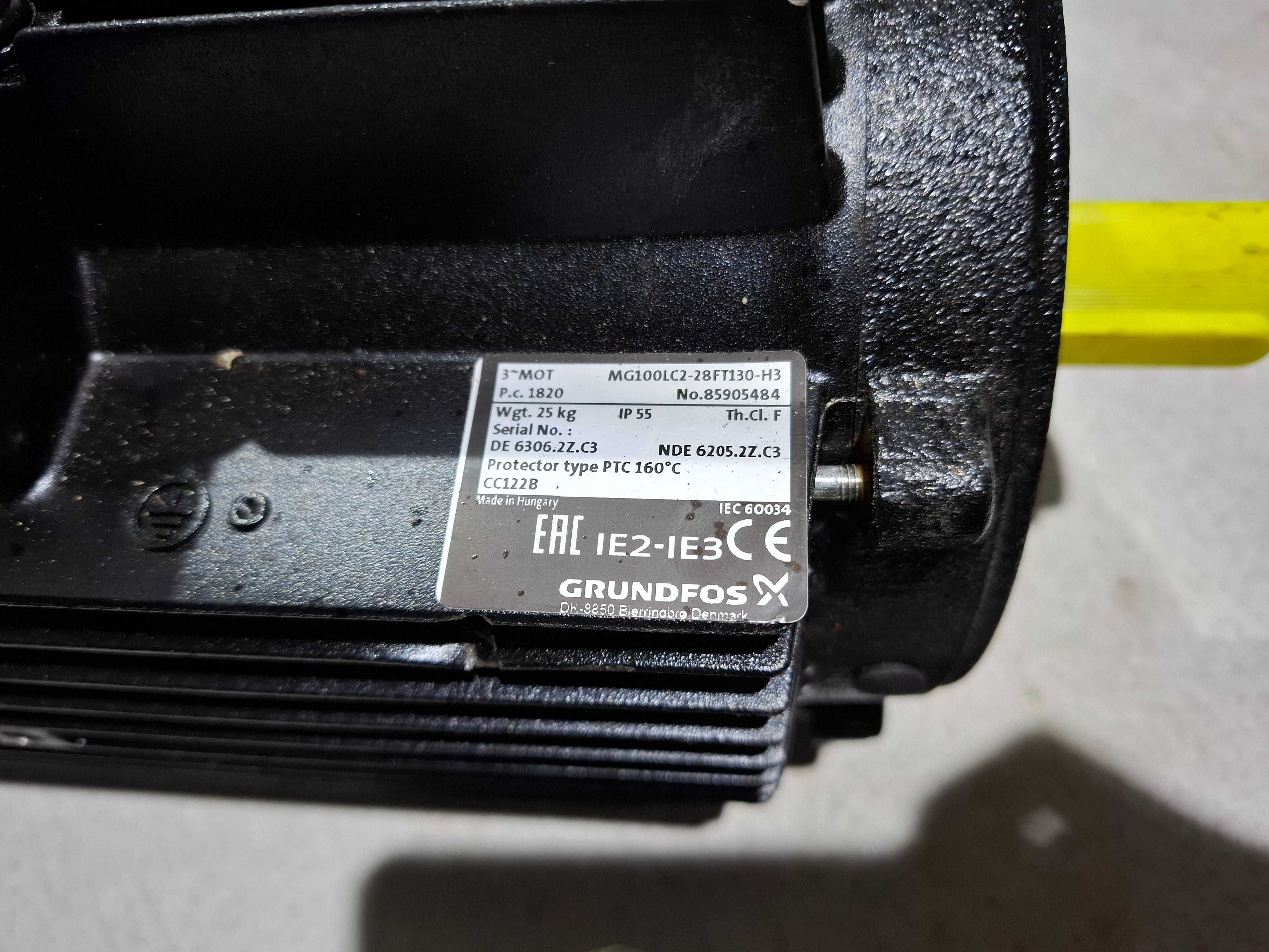 Silnik Elektryczny do Pompy Grundfos 3kw Max 3530obr