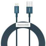 Baseus Superior kabel USB - Lightning 2,4A 2 m Niebieski