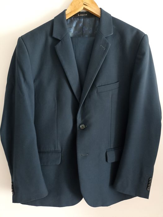 Garnitur męski granatowy