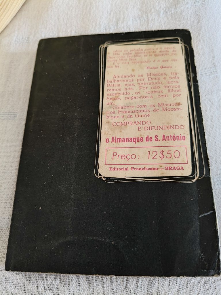 Raro Livro Almanaque de Santo Antônio para 1965