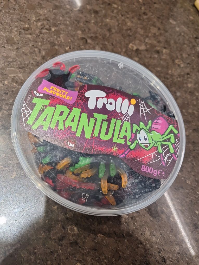 Жувальні цукерки Trolli Tarantula 800gr