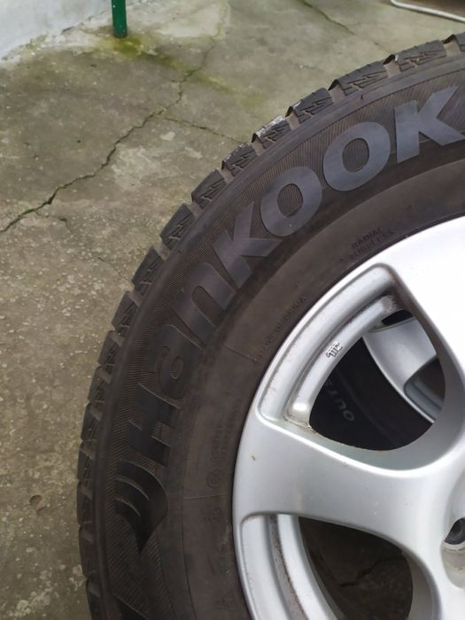 Комплект дисків з гумою зимовою Hankok