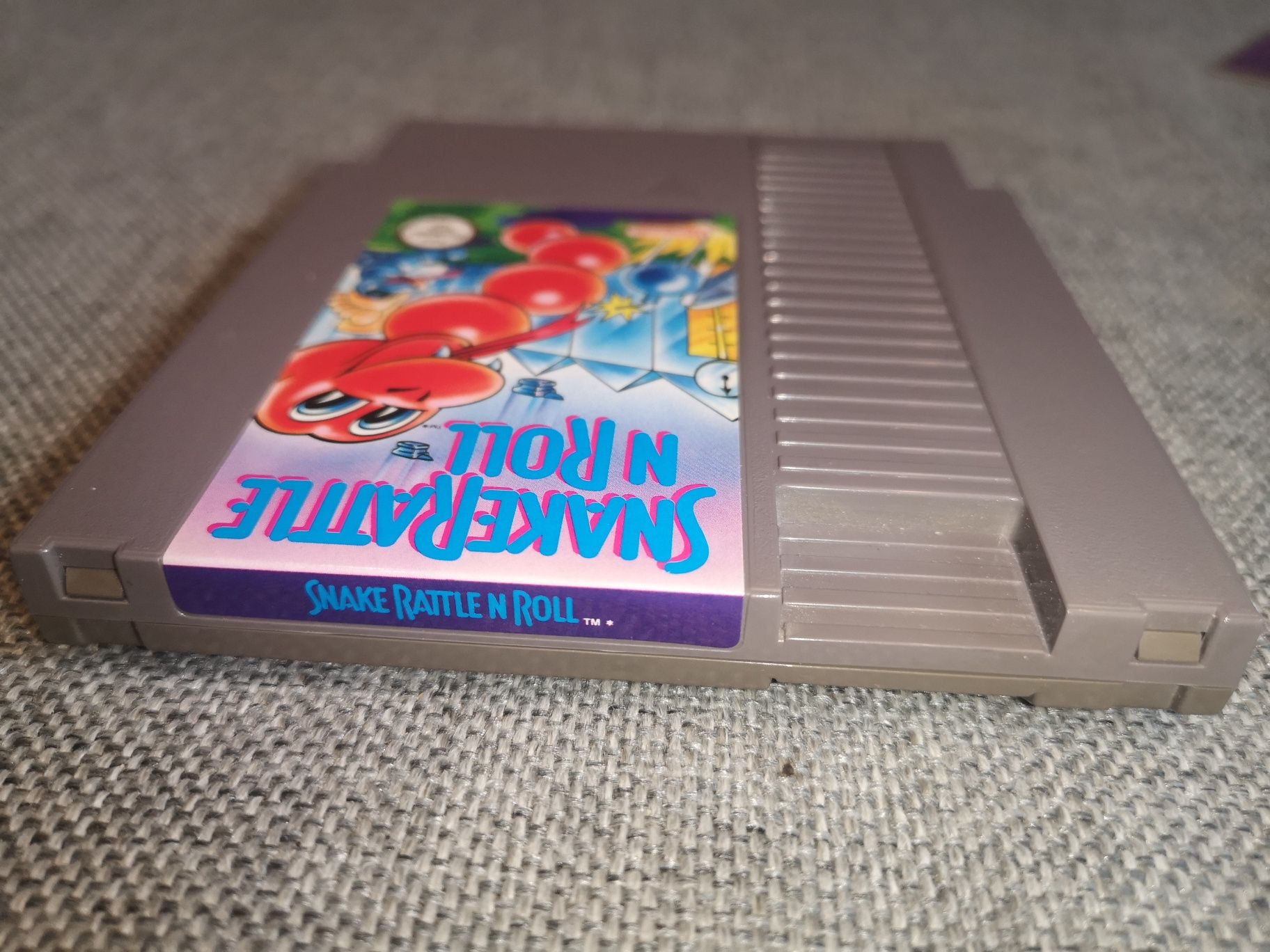 Snake Rattle n Roll NES Nintendo gra PAL ANG (oryginał testowany)