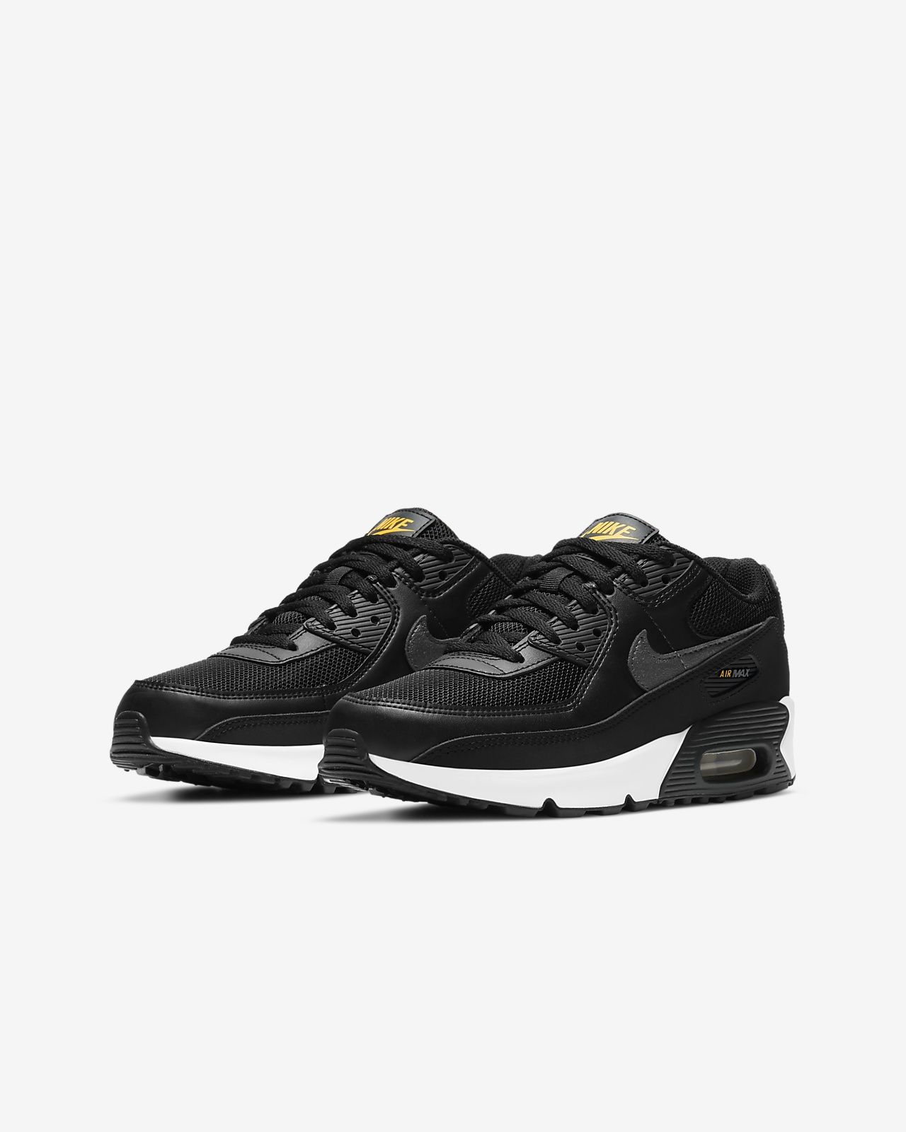 Оригінальні жіночі кросівки Nike Air Max 90 Black/Orange DJ4614-001