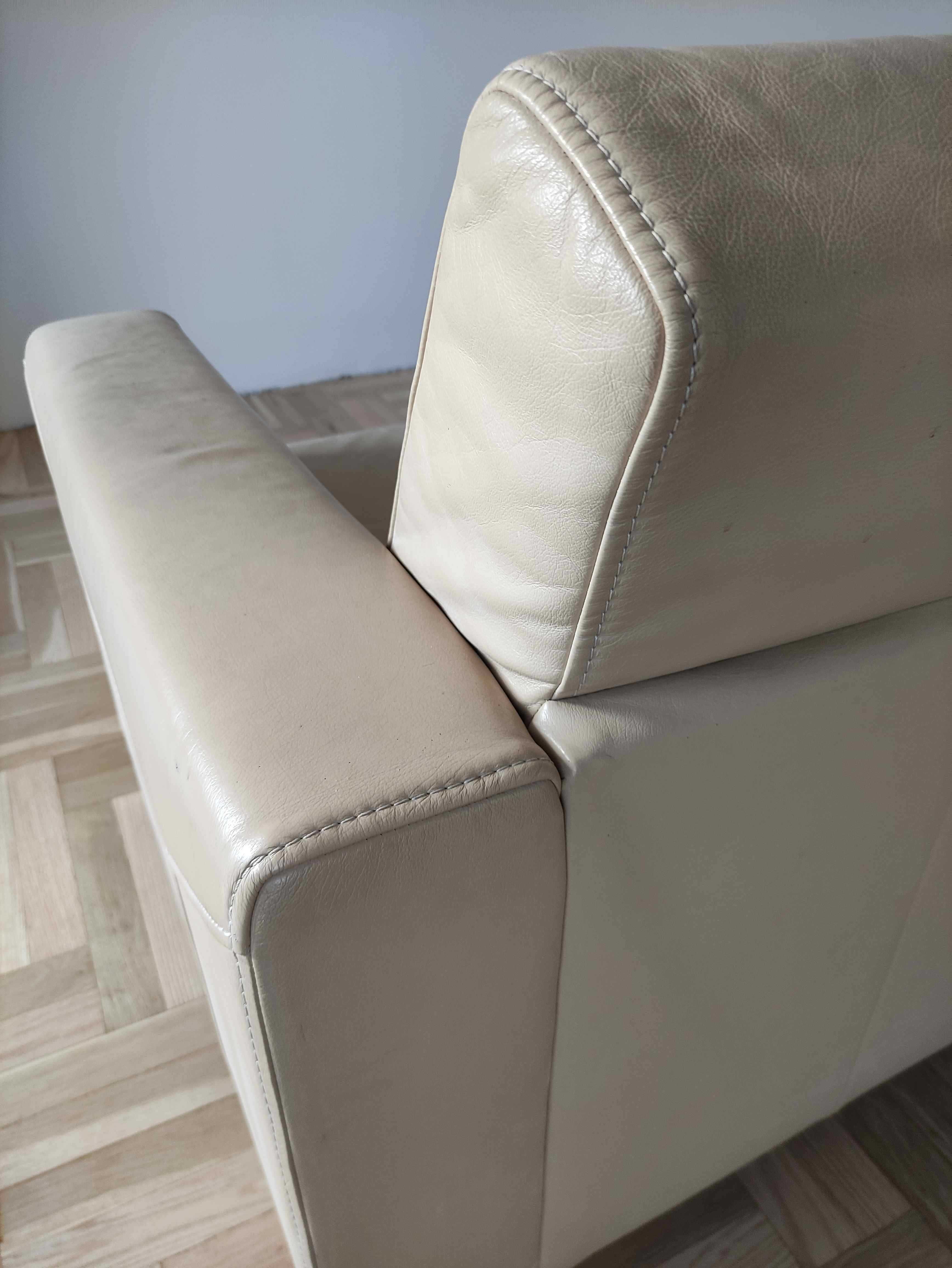 Sofa Skórzana Komplet    KLER ETIUDA  Kanapa    Skóra Naturalna.