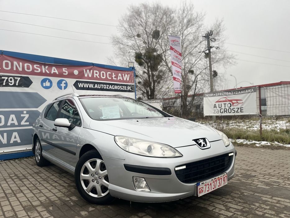 Peugeot 407 2.0 HDI//2005//Kombi//Panorama//Zamiana