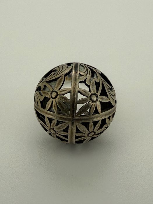 Pierścionek w stylu Warmet | srebro | rozmiar 15|vintage|biżuteria PRL