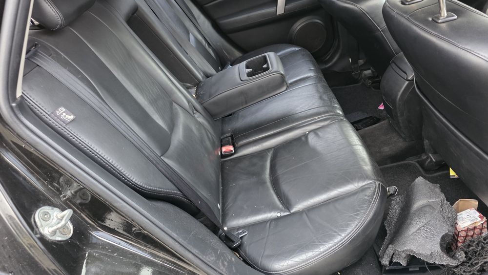 Fotele siedzenia komplet boczki skóra mazda 6 gh pamięć