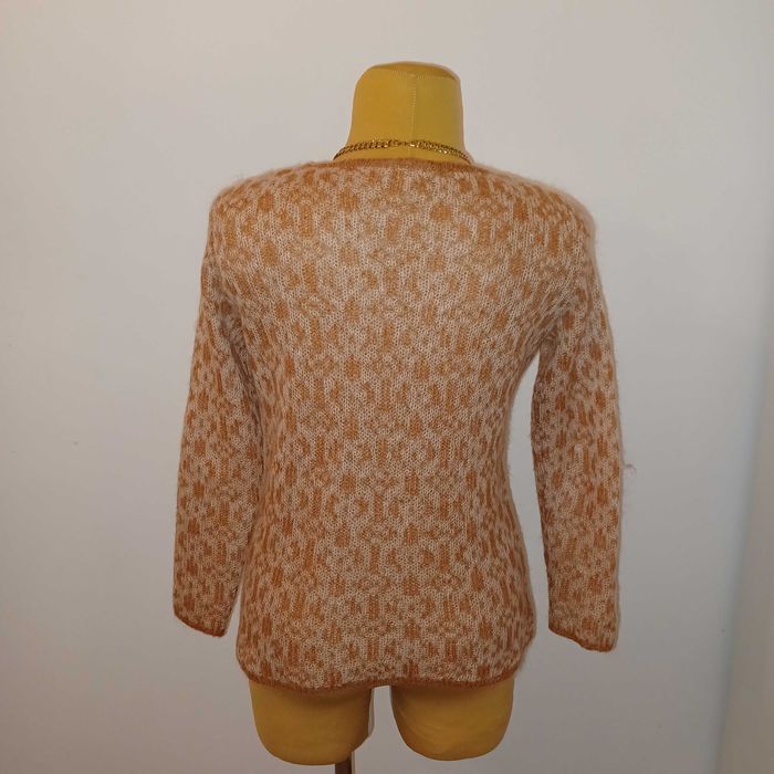 SOLAR sweter ciepły pudełkowy moher nylon akryl dla L/XL