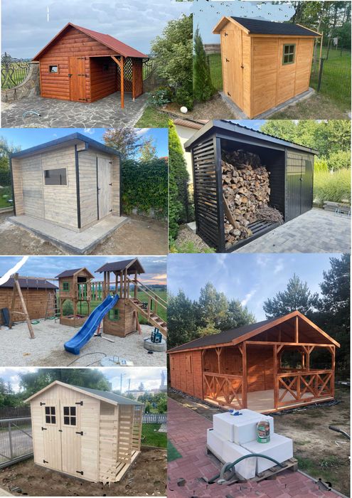 Domek narzędziowy ogrodowy drewniany 210x210x220 lub dowolny wymiar!!!