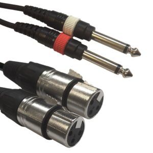 Cabos XLR, RCA, Jack e hdmi - ler anuncio