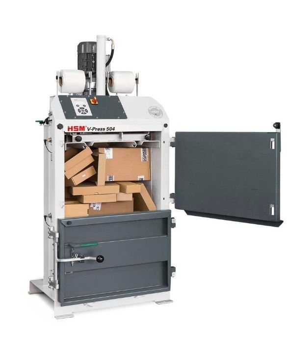 Belownica prasa do makulatury folii kartonu HSM 504 230 Nowa!