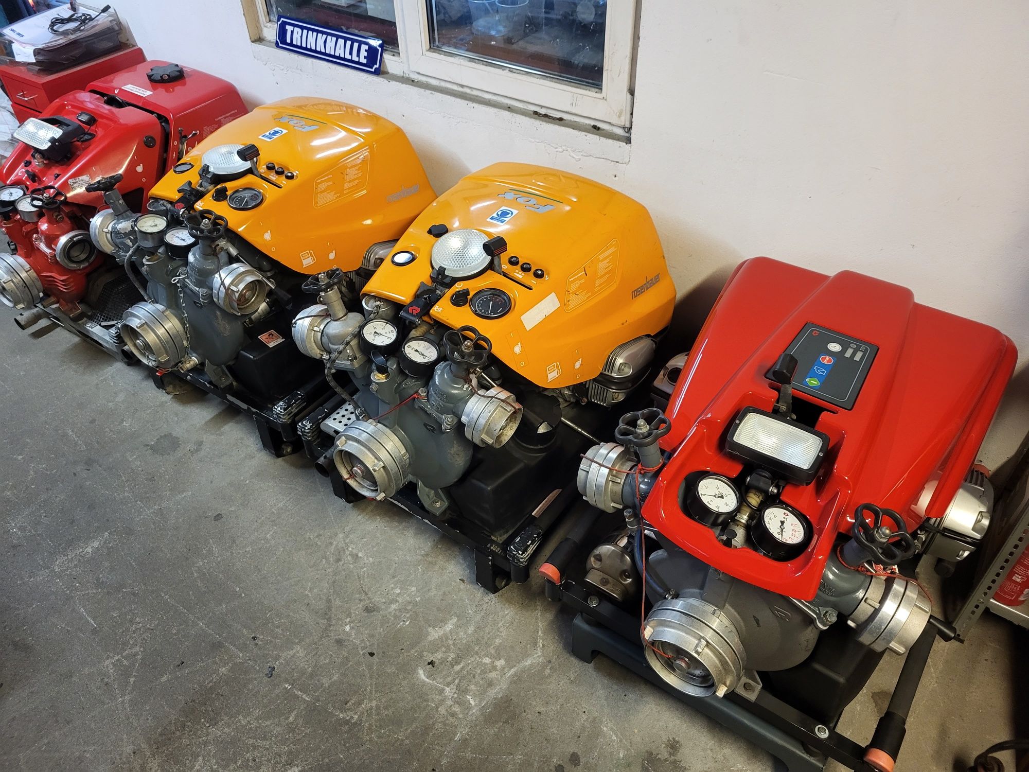 Motopompa Rosenbauer Fox I Silnik BMW R80