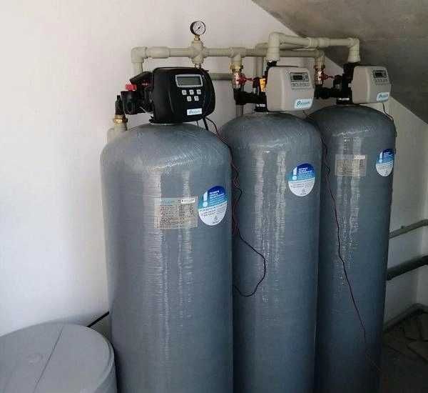 Монтаж систем водоочистки для частных домов, квартир