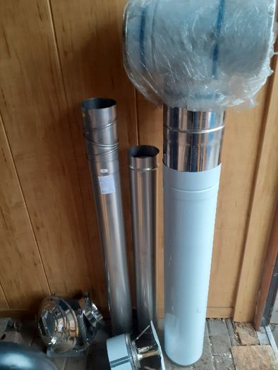 System kominowy fi 115, komin fi 115 nierdzewka, do sauny, pieca -  PL