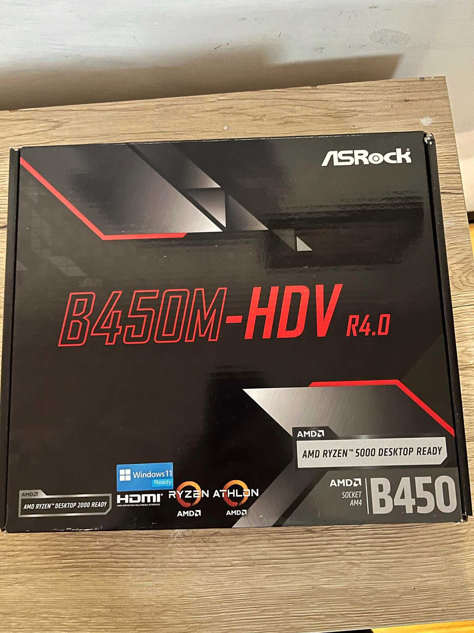 Płyta główna ASROCK B450M-HDV R4.0