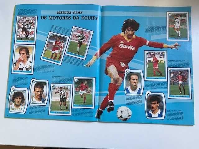Caderneta Completa Futebol 92/93