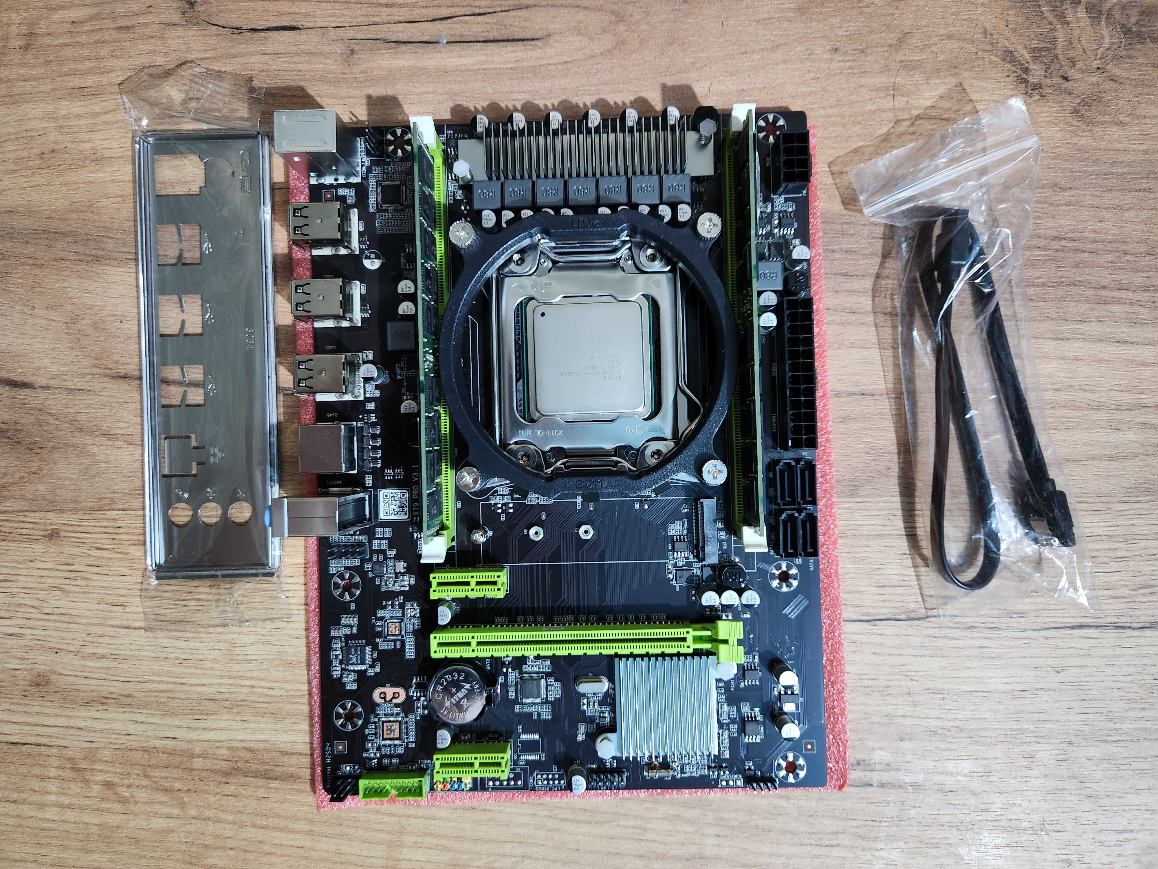 Компелeкт х79 Intel xeon 2660v1 16GB DDR3
