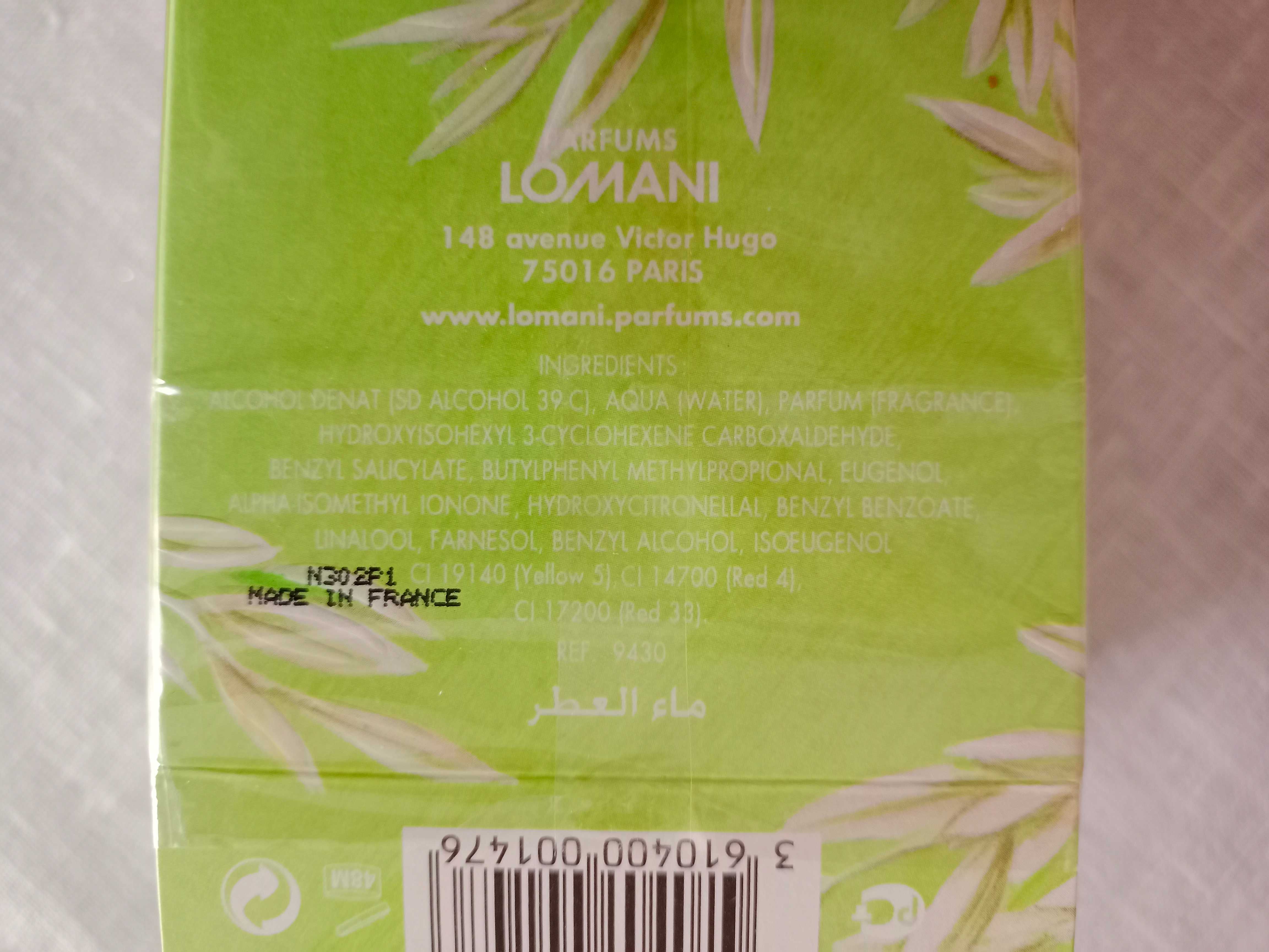 Lomani Si Fleuri Парфумована вода 100 мл Франція, знята з виробництва