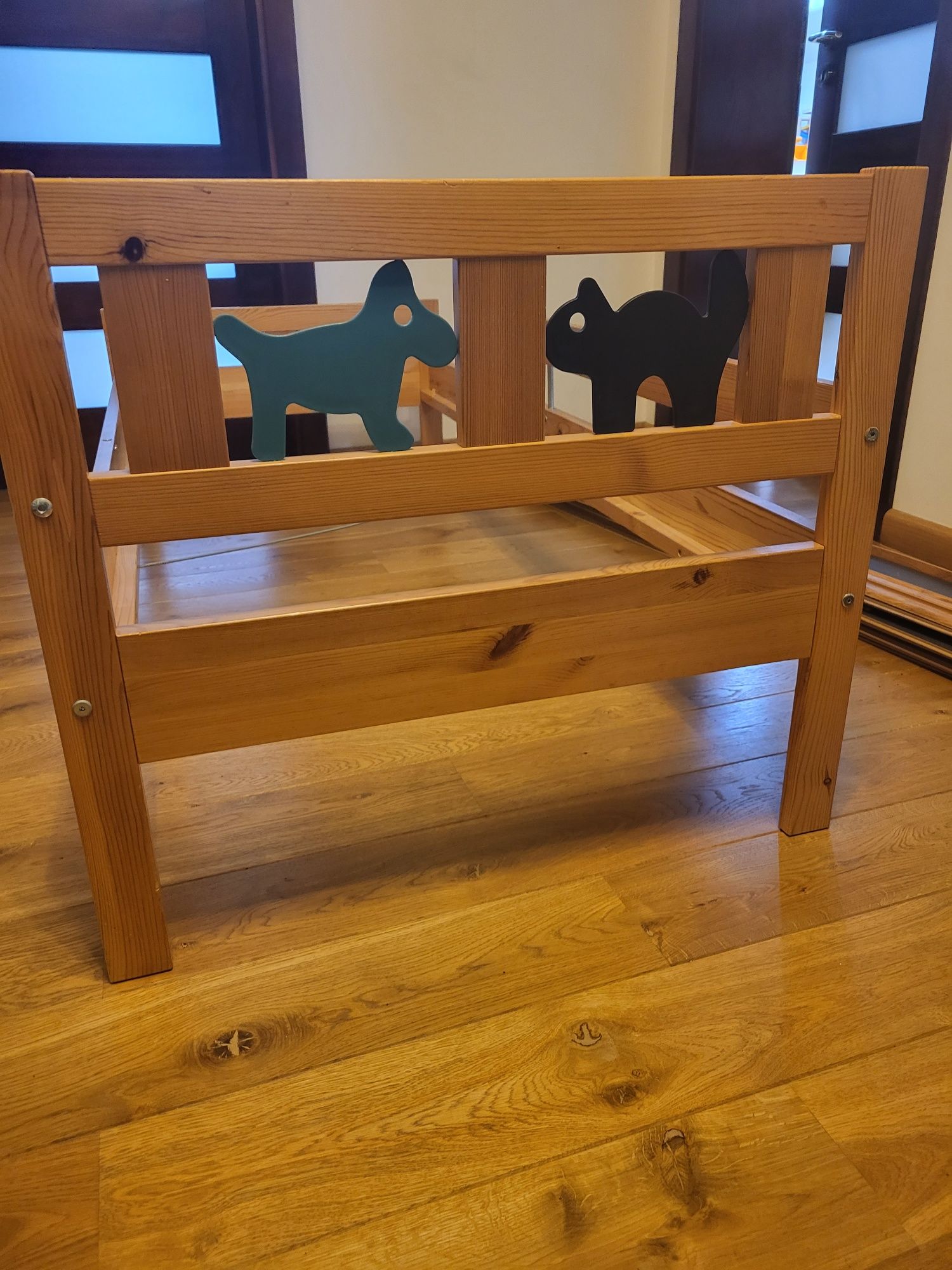 KRITTER IKEA Łóżko z dnem z listew, drewno, bez materaca